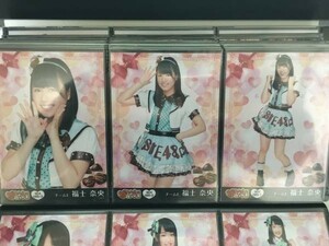 SKE48 Passion For You 第4弾 ミニポス 生写真 福士奈央 3種