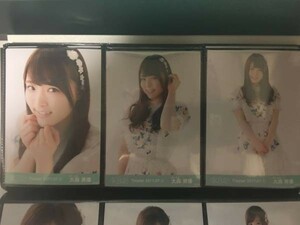 AKB48 2017 July 7月① 月別 生写真 大森美優 3種コンプ