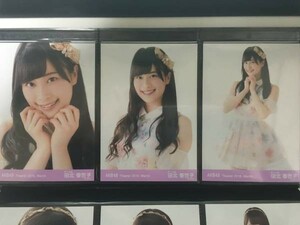 AKB48 月別 生写真 2016 March 3月 田北香世子 3種コンプ