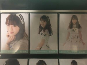AKB48 2017 July 7月① 月別 生写真 渋谷凪咲 3種コンプ