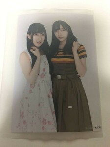 AKB48 グループ ユニットじゃんけん大会 2017 ガイドブック 生写真 矢倉楓子 村瀬紗英 ふぅさえ