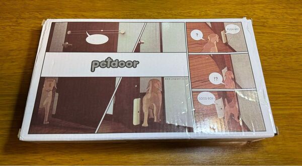 petdoor 犬 猫 ペット用 半自動 ドア