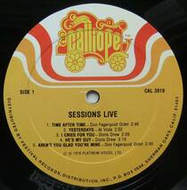 ◆ SESSIONS, LIVE / DON FAGERQUIST, DAVE PELL and AL VIOLA ◆ Calliope CAL 3019 ◆_画像3