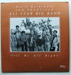 ◆ DAVID HARDIMAN's San Francisco All-Star Big Band / It ' ll Be All Right ◆ Theresa TR-104 ◆