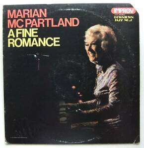 ◆ MARIAN McPARTLAND / A Fine Romance ◆ Improv 7115 ◆