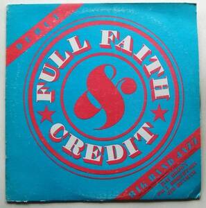 ◆ FULL FAITH & CREDIT / Debut ◆ Palo Alto PA-8001 ◆