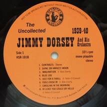 ◆ JIMMY DORSEY And His Orchestra / HELEN O'CONNELL , BOB EBERLY ◆ Hindsight HSR-101 ◆_画像3