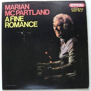 ◆ MARIAN McPARTLAND / A Fine Romance ◆ Improv 7115 ◆ A