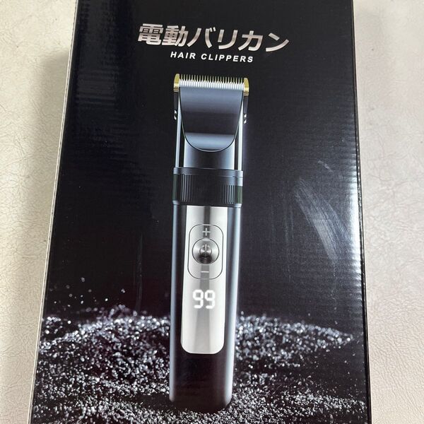電動バリカン デジタルディスプレイ付き
