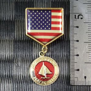 アメリカ国旗バッジ