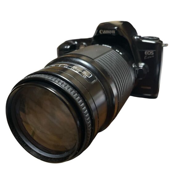【動作品】Canon EOS Kiss 35mmフィルムカメラ SIGMAレンズ付き