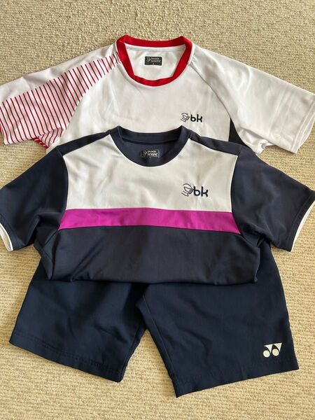 バドミントン Tシャツ&パンツ 練習用