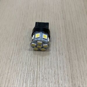 純正サイズ T20 LED シングル ホワイト ショートタイプ 全長33㎜ 新品 50503チップ 13SMD 1個