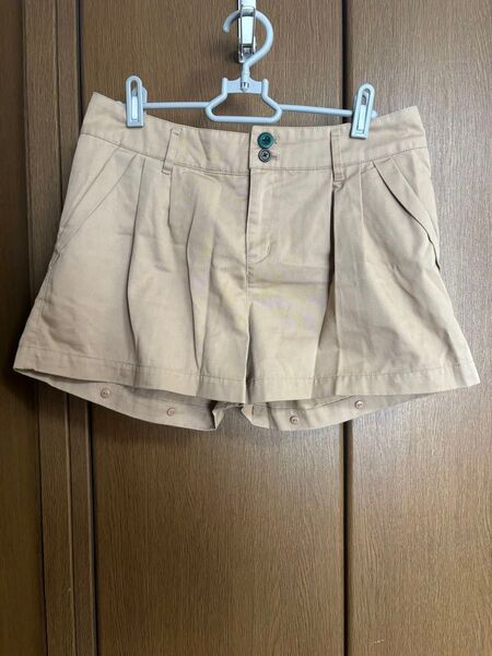 ショートパンツ ブラウン