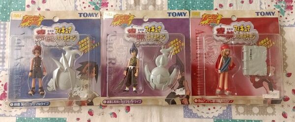 当時物 シャーマンキング 魔鏡フィギュアキーチェーン 葉 アンナ レン 新品