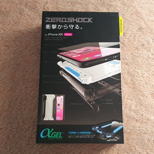 ◎ELECOM スマホケース iPhoneXR用 ZEROSHOCK Alpha ホワイト PM-A18CZEROHWH