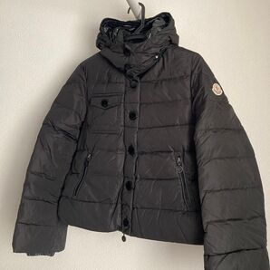 【週末値下げ正規品】モンクレール MONCLER CHATEL ダウンジャケット ショート丈 フード 00 XS ブラック
