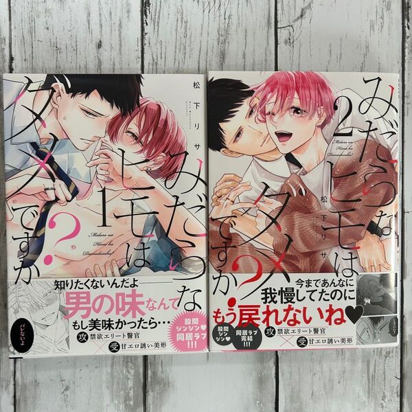 【BL松下リサ】・みだらなヒモはダメですか? 全2巻