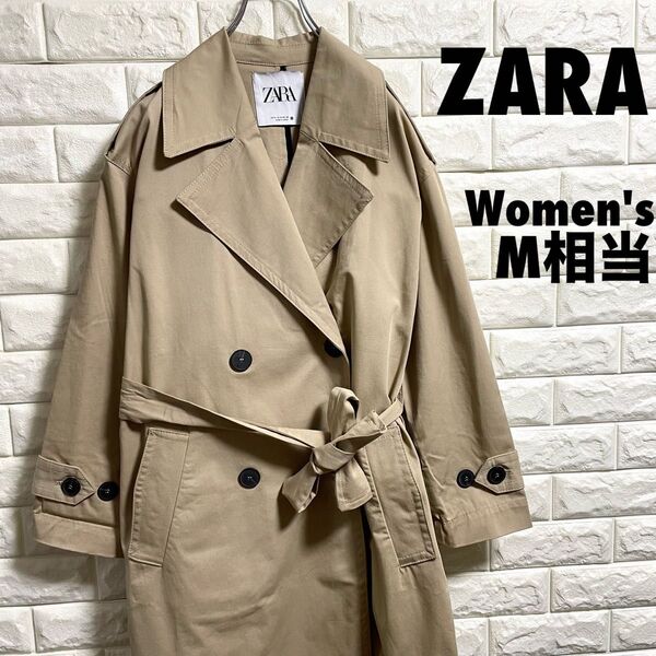 ZARA ザラ トレンチコート レディースMサイズ相当