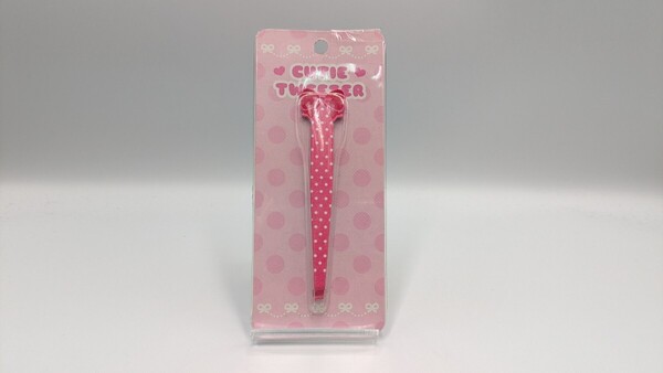 Cutie Tweezer 毛抜き 眉抜き ピンセット リボン