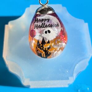 レジンアート作品 ハロウィン(メダカ)