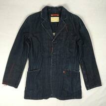 Levi's リーバイス redloop 70803-05 03年 カバーオール ジャケット Lサイズ デニム Gジャン ユーズド加工_画像1