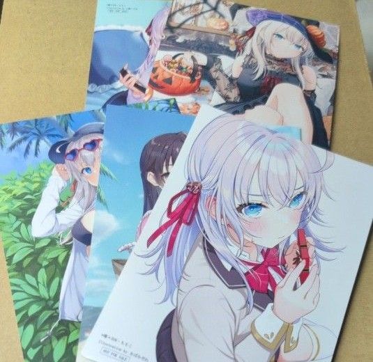 時々ボソッとロシア語でデレる隣のアーリャさん 特典イラストカード5枚