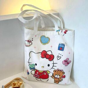 新品 ハローキティ トートバッグ エコバック 35×40cm