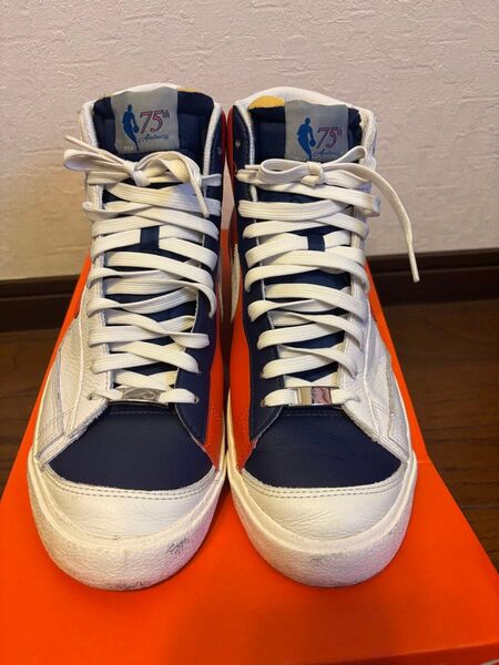 ナイキ ブレーザー MID '77 EMB NBA75周年 シューズ28cm