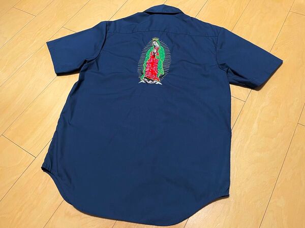 極美品 Supreme 2016SS Mary Work Shirt Sサイズ シュプリーム 半袖シャツ