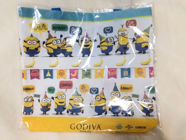 《未開封》ミニオン × GODIVA エコバッグ(ゴディバ)