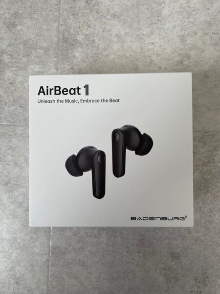 【美品】BADENBURG Airbeat 1 ANC ノイズキャンセリング トゥルーワイヤレスイヤホン ブラック
