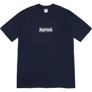 supreme bandana box logo tee navy XL