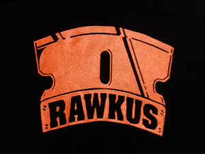 送込　Rawkus Records　ロウカスレコーズ　半袖Tシャツ　黒　Lサイズ