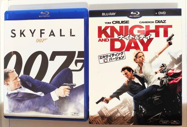 Blu-ray 007スカイフォール ナイト& デイ 2枚セット