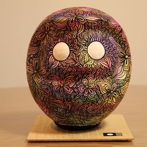 【本体のみ】唯一無二のオリジナル達磨アート(中)