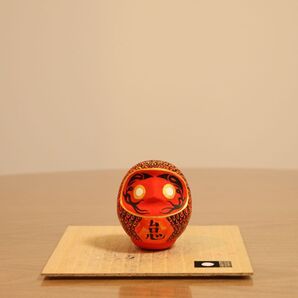 【本体のみ】唯一無二のオリジナル達磨アート(極小)