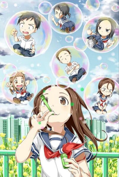 からかい上手の高木さん特大タペストリー
