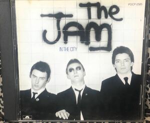 ☆ THE JAM「in the city」ザ・ジャム、1977年1st大傑作、初期パンク、ネオモッズ定番、ポール・ウェラー