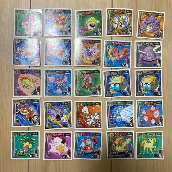 【ポケモン】シール アマダ 25枚セット