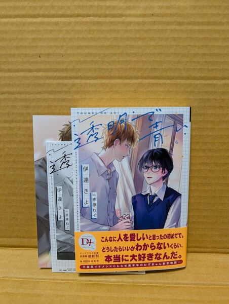 BL小説 透明で青い 伊達きよ