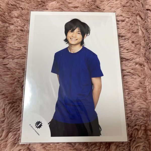 SixTONES 松村北斗 公式写真 生写真 Jr.時代 Jロゴ