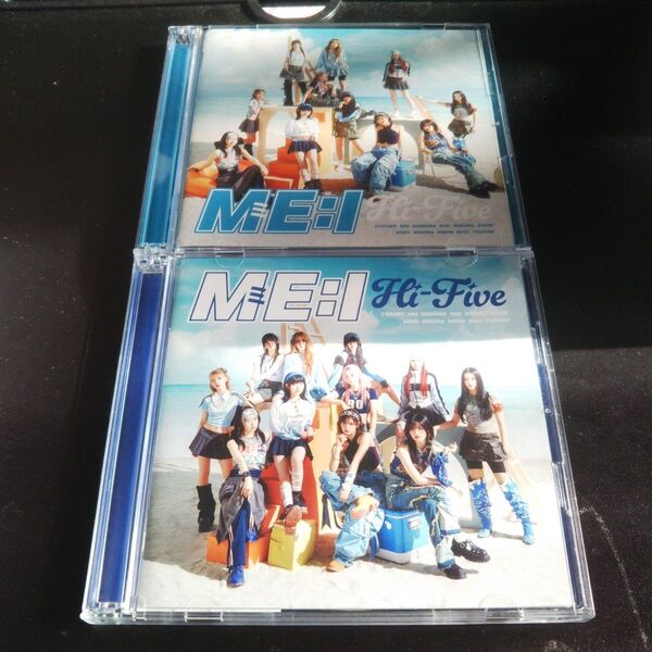 ミニカード付き ME:I CD+DVD/Hi-Five 24/8/28発売 【オリコン加盟店】 2枚セット