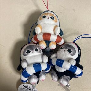 サメにゃん・シャチにゃん マスコット 3個セット
