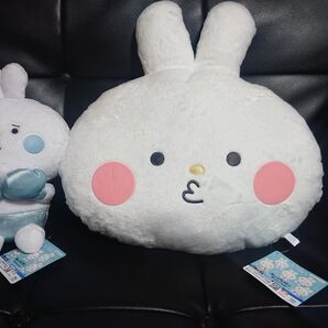 あのクズを殴ってやりたいんだ くずぴょん BIGフェイスクッション ぬいぐるみ