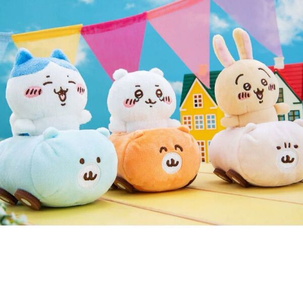 【新品未開封】ちいかわ ドライブだよ!ブーイぬいぐるみ(うさぎ)(ハチワレ)(ちいかわ)