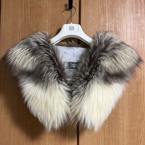 SAGA FOX Superb Quality Ranched Fox ショール