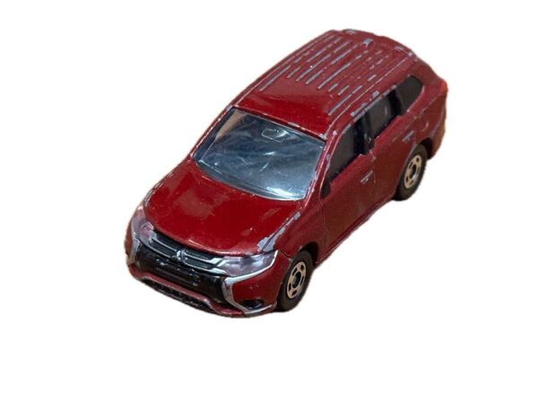 廃盤品 絶版 初回特別カラー トミカ 三菱アウトランダーPHEV