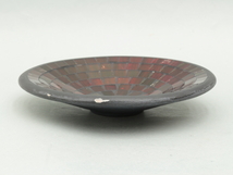 モザイクガラス　トレイ　皿　小物入れ　飾り皿　置物　⑦_画像4