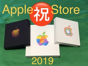 ☆.豪華3点セット・:*アップルストア 2019 丸の内 福岡 川崎 オープン 限定 ノベルティ 特製エコバッグ☆Apple Store☆入手困難☆